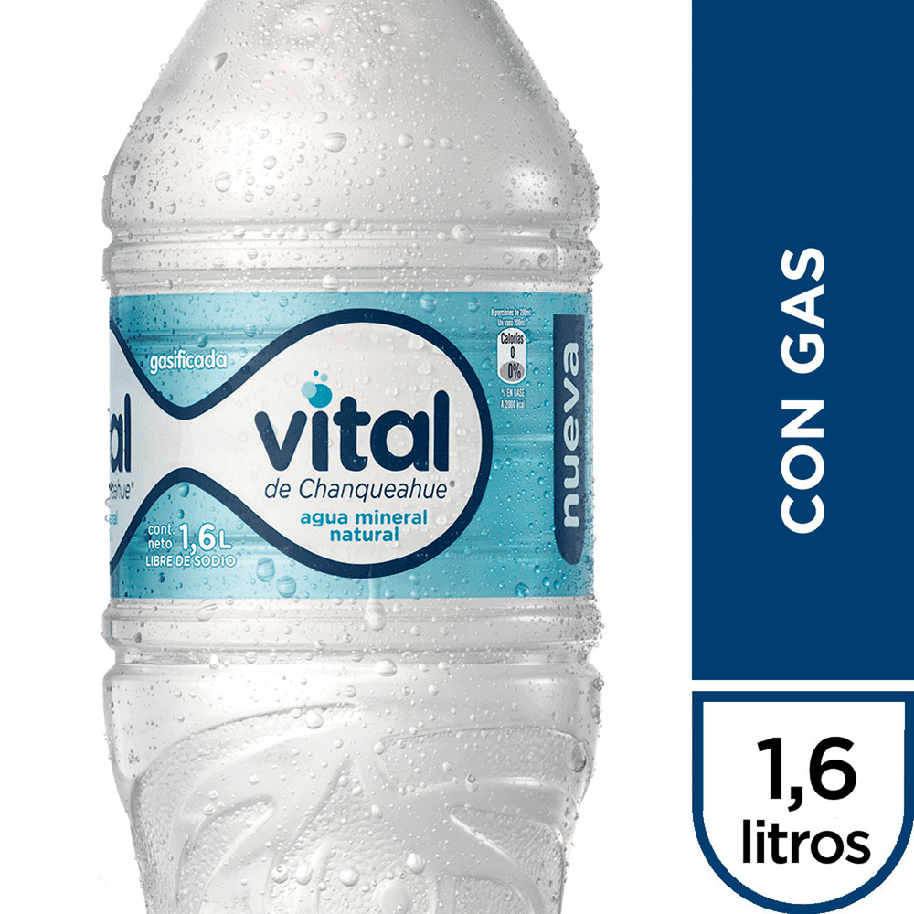 Agua Vital con Gas